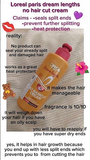 loreal paris dream lengths no haircut cream review #longhair #loreal #nohaircut #hair #haircare