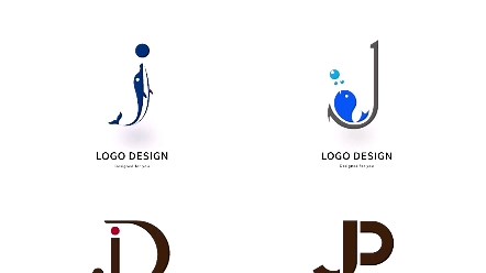 你想看的字母J的logo，今天他来了#logo设计 #商标设计 #标志设计