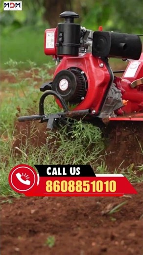 MDM Kabini 6HP Diesel Power Weeder | 1 லிட்டர் டீசலில் 1.5 மணி நேரம் உழவு!#shorts #farming