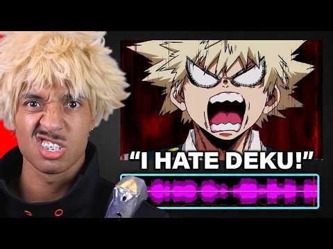 MHA Voice Actors Dub EVERY SHOW in CHOICER VOICER...