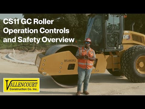 CS11 GC Roller – Operation Controls and Safety Overview