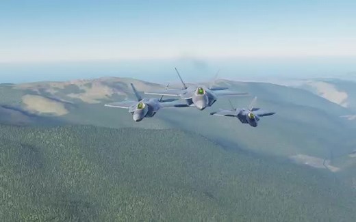 DCS World-社区F-22 Raptor MOD简介