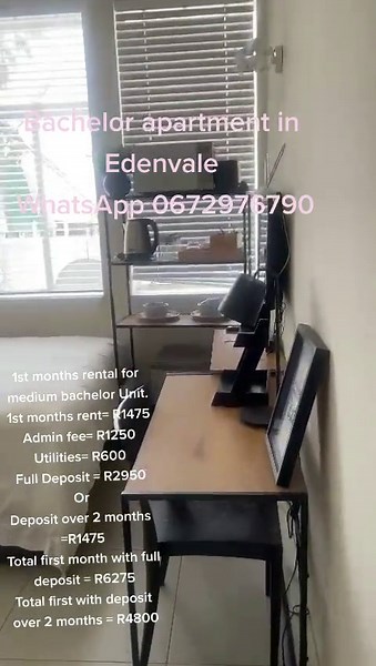 Affordable Bachelor Apartments for Rent in Edenvale, South Africa