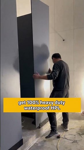 HPL Panel Toilet Partition Installation for Commercial Buildings