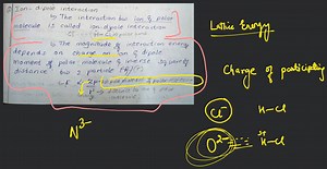 (2) Ion -dipole interaction \rightarrow The interaction bo ion ... | Filo