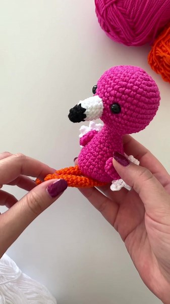 Patrón de Flamingo de Crochet: Fácil y Rápido
