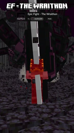 Minecraft Epic Fight Mod! #14 #shorts #minecraft