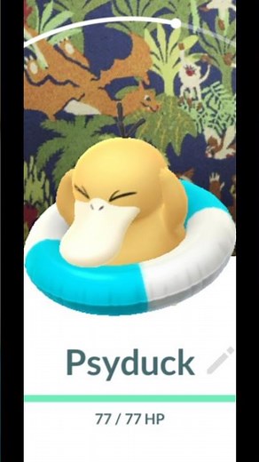 First Look: Psyduck with Swim Ring & Exclusive New Background Pokémon GO! 🤩