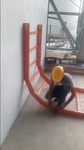 #90 Degree Bending Cable Ladder in 4 Quarter Bends and cable ladder installation in simple steps