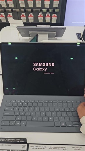 Samsung Galaxy Tab S11 Ultra startup & shutdown test! #viettelstore #shorts