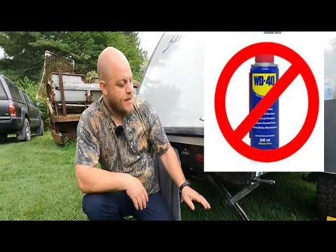 Stabilizer Jacks Maintenance | Lube Campers & Travel Trailers