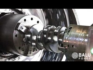 Crankshaft Pin Milling on a Heller Milling & Turning Centre