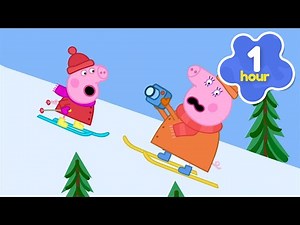 WINTER Games ⛷️❄️ Peppa Pig Full Episodes | 1 Hour of Kids Cartoons