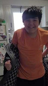 he got accepted into the French Immersion Accelerated program for Math and Science