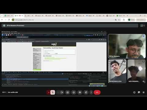Simulasi javascript attack kali linux dengan target DVWA#KeamananSistemdanSiberUDINUS