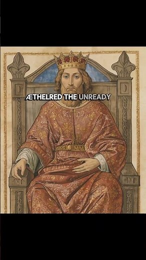 Ethelred the Unready: England’s Worst-Named King? 👑 | History in Seconds