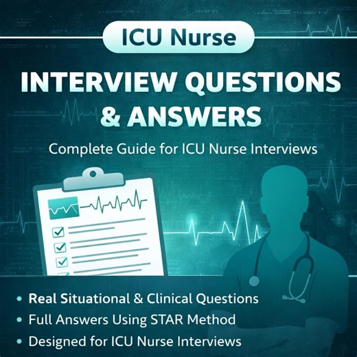 ER Nurse Interview Prep Guide – Scenario & Behavioral Questions With Answers (emergency Room Nurse) - Etsy