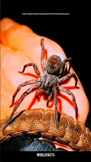 Wolf spider #sciencefacts #facts