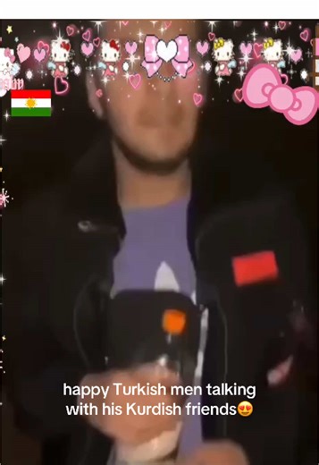 Kurdish Friends Sharing Joyful Moments