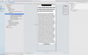 在Storyboard中使用AutoLayout+UIScrollView