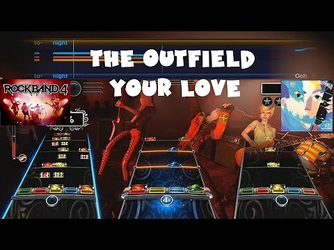 The Outfield - Your Love - Rock Band 4 Main Setlist Expert Full Band