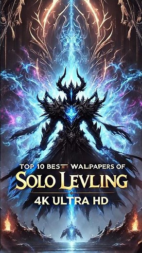 Top 10 Best Wallpapers of Solo Leveling 4K Ultra HD #SoloLeveling #AnimeWallpaper #4KUltraHD #jinwoo