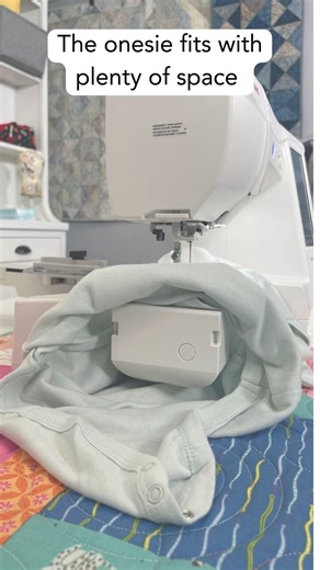 Onesies might be tiny, but your embroidery doesn’t have to be a struggle ✨ The Free Arm on Janome's Memory Craft 1000 makes stitching on small garments simple (and stress-free)! Tap the link in bio for more FREE embroidery inspiration! https://pinterest.pulse.ly/wewmkfjmcz | Janome Sewing Machines