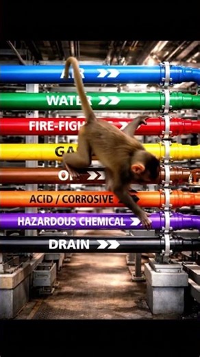 Pipelines & Their Color Codes #shorts