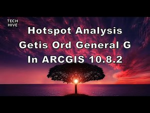 Hotspot analysis Getis Ord General G in ARCGIS 10 8 2