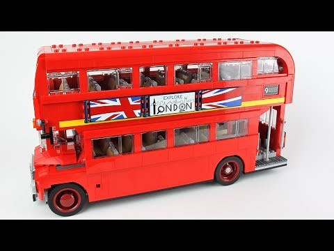 LEGO London Bus Unboxing, Speed Build and Review - LEGO Creator Expert 10258