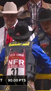 Statler Wright vs Renegade | 90 pts | 2025 NFR Round 6 Winner | PRCA ProRodeo