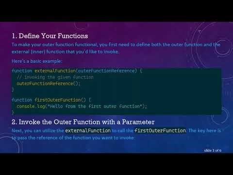 How to Effectively Insert Functions Inside Another Function in JavaScript