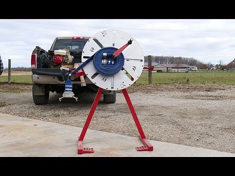 How to Wind Up Lay Flat Hose, Cord and Cable w/ FAST FREDDY 2