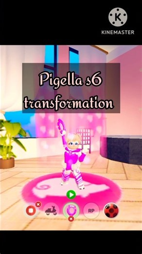 Pigella s6 transformation #roblox #miraculous #rose #miraculousladybug #season6 #fyp