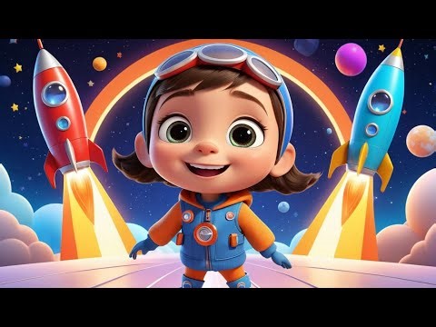 Counting Numbers on the Rocket Clouds | Fun Counting Song for Kids | Nursery Rhymes Adventure