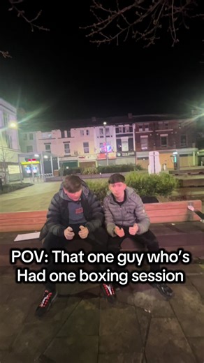 POV: The Guy After One Boxing Session