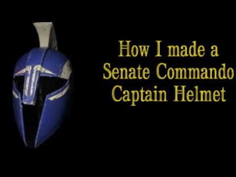 How to make a Senate Commando Helmet from Star Wars (Captain)