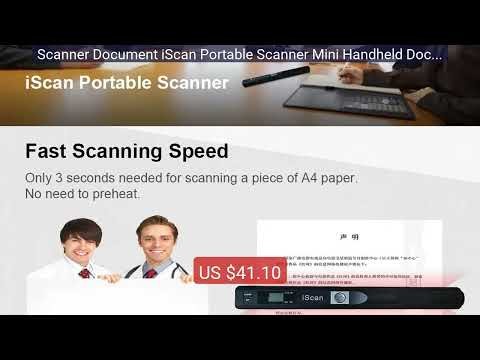 Scanner Document iScan Portable Scanner Mini Handheld Document Scan... — Top Rated 2026 | Buy Now!