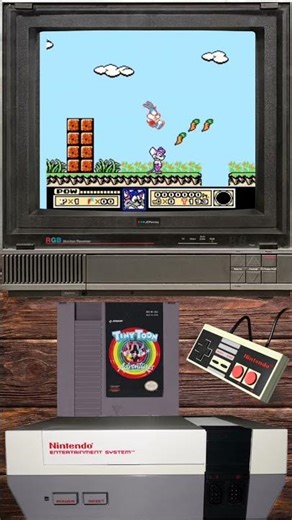 Tiny Toon Adventures 1991 NES Famicom - Retro Gaming