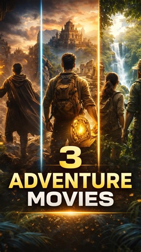 3 Must Watch Adventure Movies #shorts #movie #adventuremovies