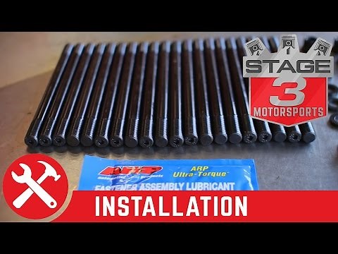 2004-2007 F-250 & F350 6.0L ARP Head Stud Kit Install