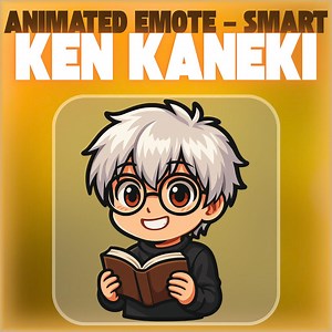 Animated Emote Ken Kaneki - Smart | Dead by Daylight Twitch Emote Horror Chibi Emote for Streamer | Digital Instant Download | Neexorastudio - Etsy Canada