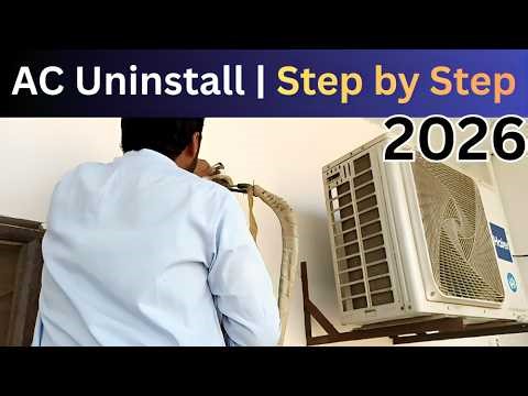 Gree Lomo Series AC Uninstall Complete Process | Safe & Professional Removal