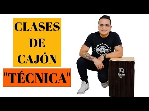 Clases de Cajón - Técnica/ Arturo Miranda