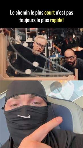 Le chemin le plus court n’est pas toujours le plus rapide !