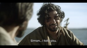 That moment when Simon catches fish, but Jesus catches Simon. From Season 1, Episode Four. | The Chosen