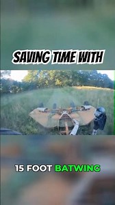 15-Foot Batwing Mower: Tripling Efficiency on Our Land!