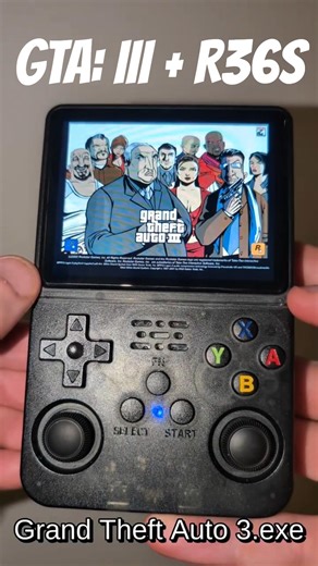 Grand Theft Auto III on R36S?! 🤯 This Shouldn’t Be Possible #gta3 #r36s #retrogaming #gaming