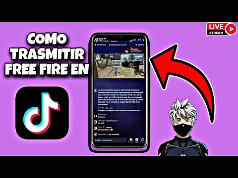 CÓMO TRASMITIR EN TIK TOK JUGANDO FREE FIRE DESDE MI CELULAR | TUTORIAL 2023