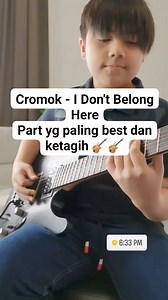449K views · 10K reactions | Cromok - I Don't Belong Here cover by Harris. Part lagu ni mmg sgt best dan syokkkk..maaf jika ada kekurangan ya. #idontbelonghere #cromok #gitar #coversolo #whynotharris | Why Not Harris | Facebook